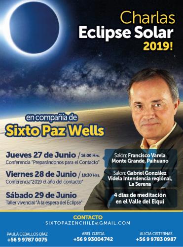 Charlas Sixto Paz eclipse solar 2019