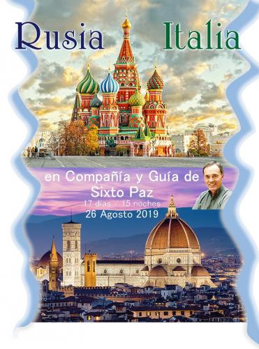 Rusia e Italia en compañía de Sixto Paz